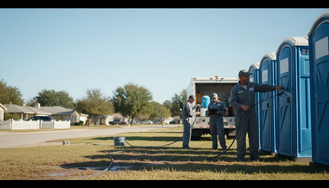 Long-Term Portable Toilet Rental in Aredale, IA near me